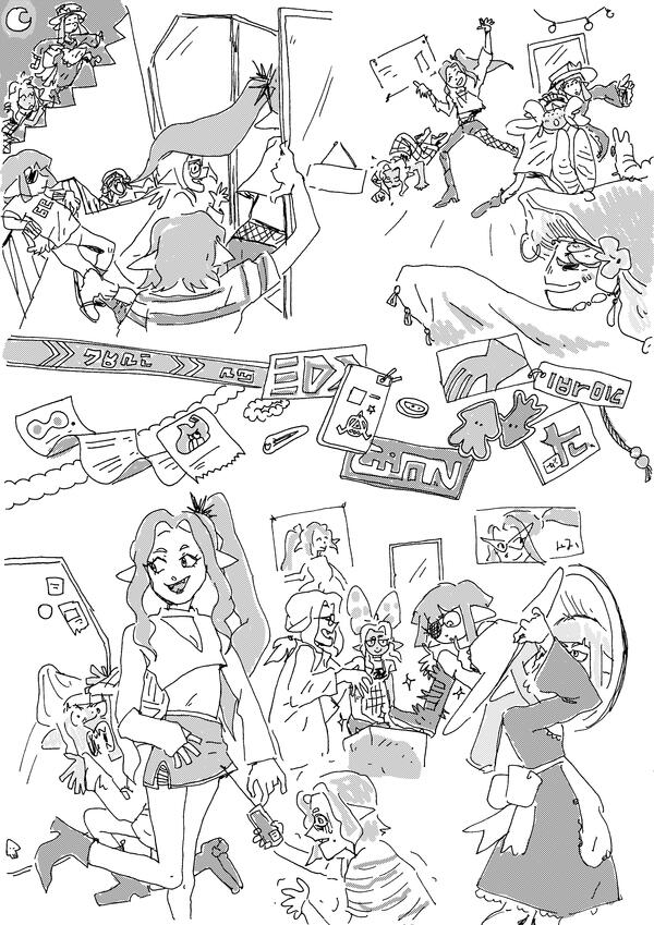 splatoon, inkpop zine, page, 2023