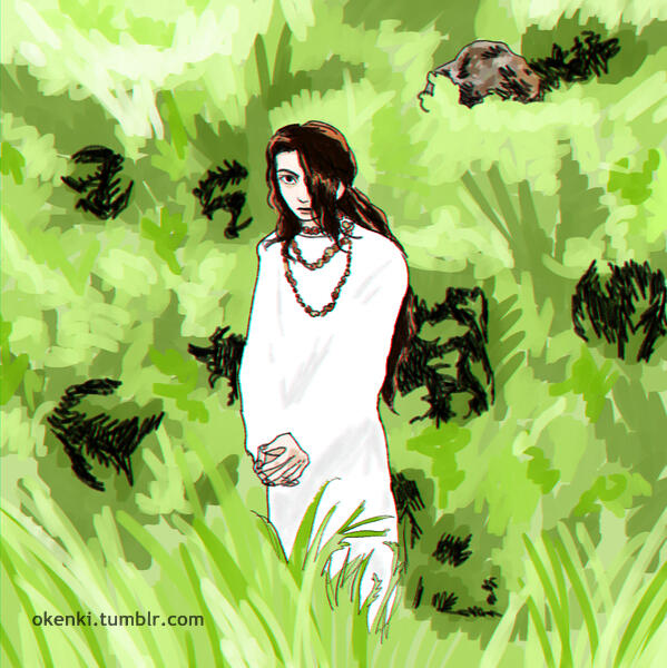 'belle de mur', fanart, digital, 2025