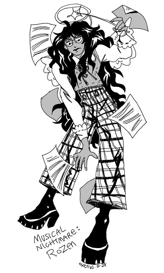 "Rozen", original character, personal project, 2024